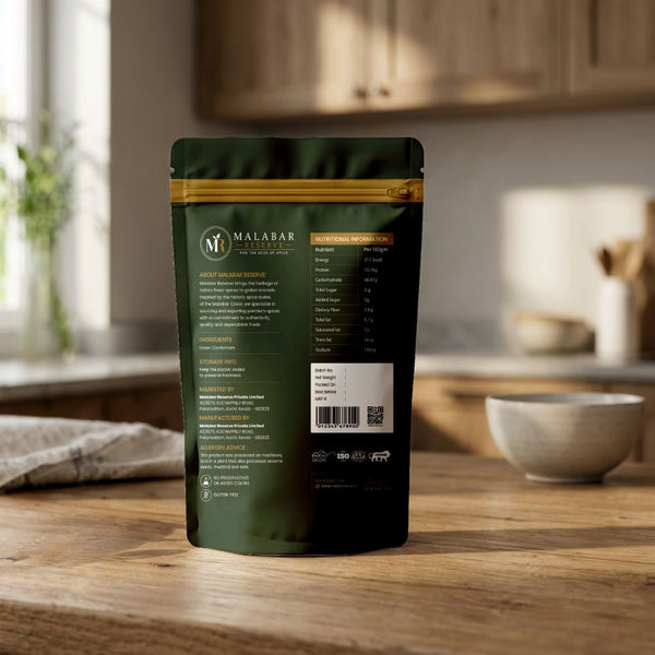 Premium Signature Green Cardamom (Whole Elaichi) 200g | Hand Harvested Kerala Spice